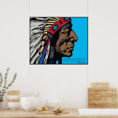 Cherokee Proverb Poster (Küche)
