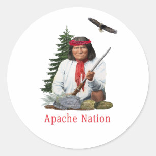 Cherokee Runder Aufkleber