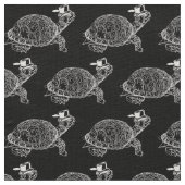 Cherokee Schildkröte im Hut Stoff (Nahaufnahme)