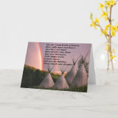 Cherokee Segen-Gebets-Karten Karte (Gelbe Blume)