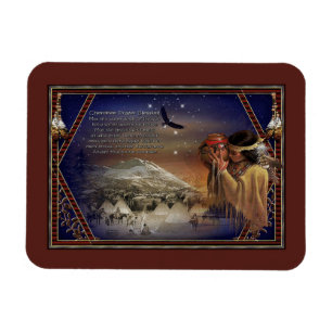 Cherokee Segen-Magnet-amerikanischer Ureinwohner Magnet