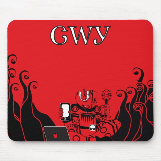 Cherokee singt Technologie Mousepad (Vorne)