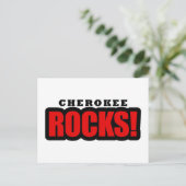 Cherokee, Stadtdesign von Alabama Postkarte (Stehend Vorderseite)