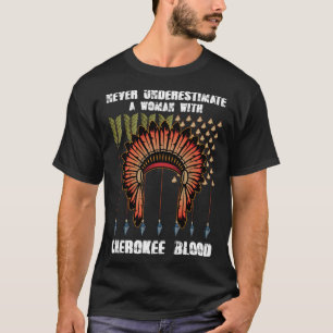 Cherokee-Stolze Federn Native American T-Shirt