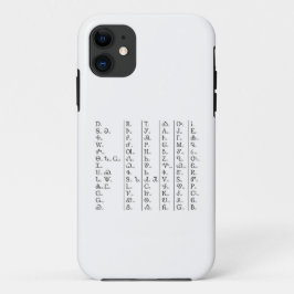 Cherokee Syllabary Customize Case-Mate iPhone Hülle