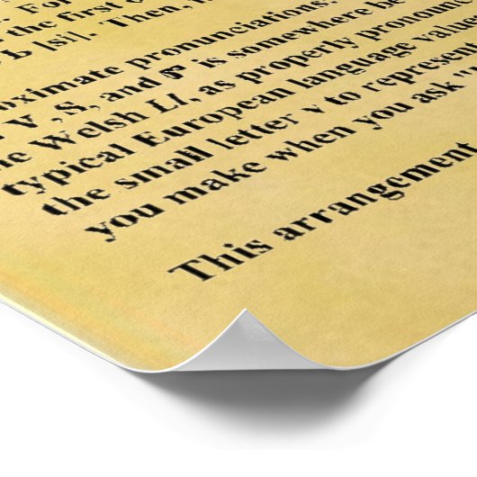 Cherokee Syllabary Poster (Ecke)