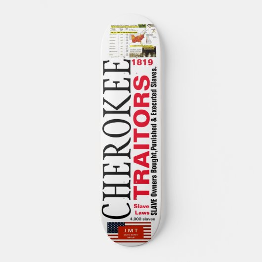 CHEROKEE TRAITORS Skateboard (Vorderseite)