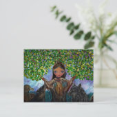 Cherokee Tree Postkarte (Stehend Vorderseite)