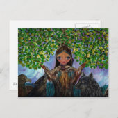 Cherokee Tree Postkarte (Vorne/Hinten)