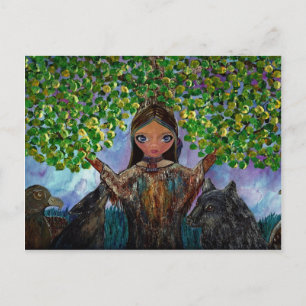 Cherokee Tree Postkarte