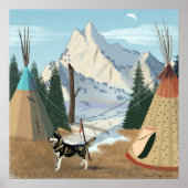 Cherokee Village Print Poster (Vorne)