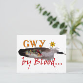 Cherokee von Blut Postkarte (Stehend Vorderseite)