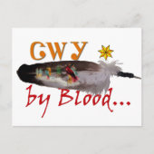 Cherokee von Blut Postkarte (Vorderseite)