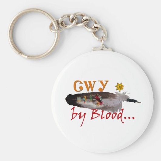 Cherokee von Blut Schlüsselanhänger (Vorne)