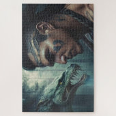 Cherokee Warrior und die Uktena Puzzle (Vertikal)