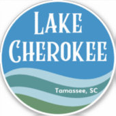 Cherokee Waves Sticker (Vorderseite)