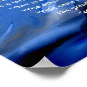 Cherokee Wisdom Zwei Wölfe Poster (Ecke)