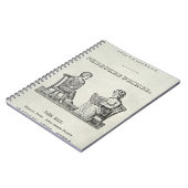 Cherokee Zündkapsel, 1845 (Stich) Notizblock (Linke Seite)