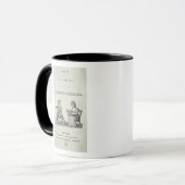 Cherokee Zündkapsel, 1845 (Stich) Tasse (Vorderseite Links)