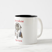 Cherokee Zweifarbige Tasse (VorderseiteRechts)