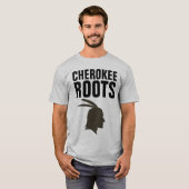 CHEROKEY INDIAN ROOTS T - Shirt (Vorne ganz)