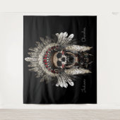 Cherokus Indianerstämme Wandteppich (Vorderseite)