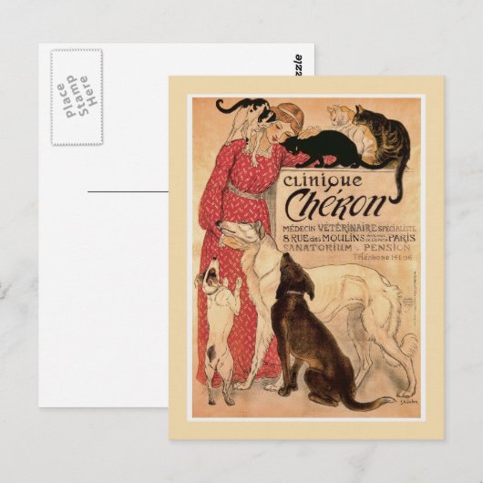 Cheron Clinique Postkarte (Vorne/Hinten)