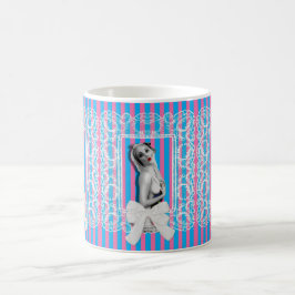 Cherrie Au Lait Sweetshop Niedlich Retro Pinup Gir Kaffeetasse