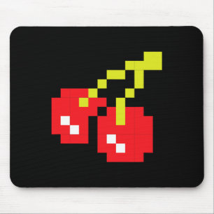 Cherries 80er Videospiel Halloween Kostüm Easy Gro Mousepad