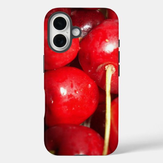 Cherries Art Foto Case-Mate iPhone Hülle (Rückseite)