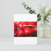 Cherries Art Foto Postkarte (Stehend Vorderseite)