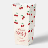 Cherries Baby Dusche Geschenkschachtel (Vorderseite)