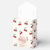 Cherries Baby Dusche Geschenkschachtel (Geöffnet)
