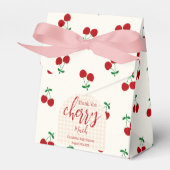 Cherries Baby Dusche Geschenkschachtel (Vorderseite)