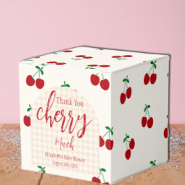 Cherries Baby Dusche Geschenkschachtel