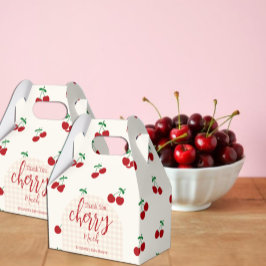 Cherries Baby Dusche Geschenkschachtel