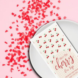 Cherries Baby Dusche Serviette