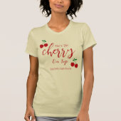 Cherries Baby Dusche T-Shirt (Vorderseite)