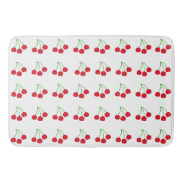 Cherries Bath Mat Badematte