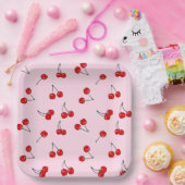 Cherries Birthday Pappteller (Party)