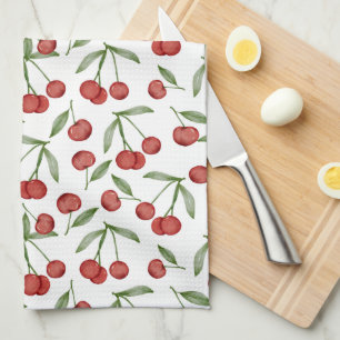 Cherries Birthday Party Dusche Geschirrtuch