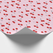 Cherries Birthday Party Geschenkpapier (Ecke)