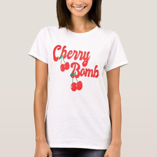 Cherries Bomb- Red Cherry Bomb  T-Shirt (Vorderseite)