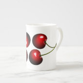 Cherries Bone China Tasse (Vorderseite Rechts)