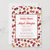 Cherries Brautparty Einladung (Vorderseite)