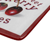 Cherries Cutting Board Schneidebrett (Ecke)