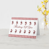 Cherries Denken Sie an Ihre Karte (Großdruck) (Gelbe Blume)