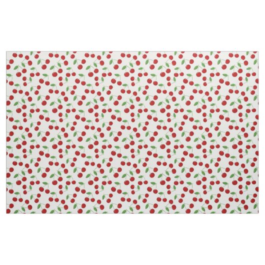 Cherries Design Fabric Stoff (Fat Quarter (45,7 x 55,9 cm))