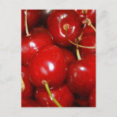 Cherries Design Postkarte (Vorderseite)