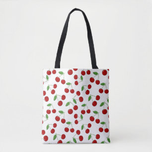 Cherries Design Tote Bag Tasche